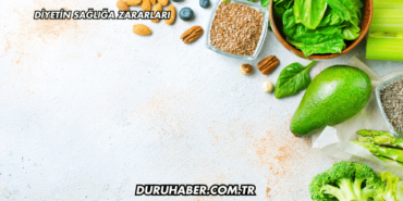 Diyetin Sağlığa Zararları