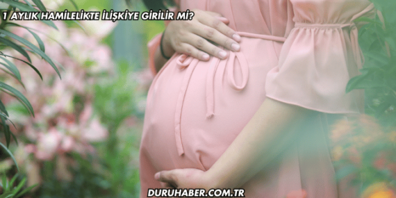 1 Aylık Hamilelikte İlişkiye Girilir mi?