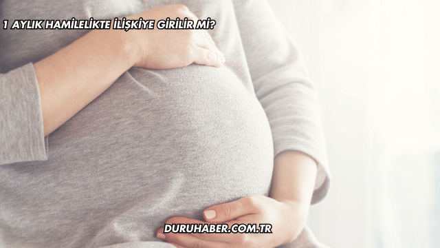 1 Aylık Hamilelikte İlişkiye Girilir mi?