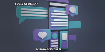 Codec Ne Demek?