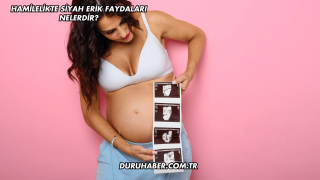 Hamilelikte Siyah Erik Faydaları Nelerdir?