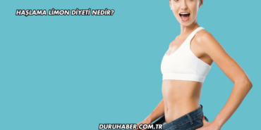 Haşlama Limon Diyeti Nedir?