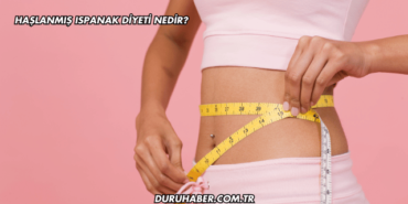 Haşlanmış Ispanak Diyeti Nedir?