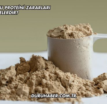Peynir Altı Suyu Proteini Zararları Nelerdir?