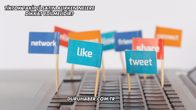TikTok Takipçi Satın Alırken Nelere Dikkat Edilmelidir?