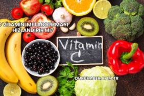 C Vitamini Metabolizmayı Hızlandırır mı?