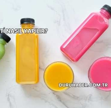 Sıvı Diyeti Nasıl Yapılır?