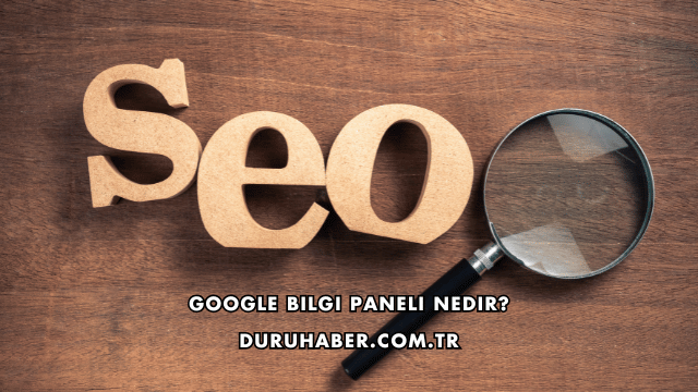 Google Bilgi Paneli Nedir?