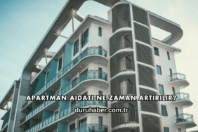 Apartman Aidatı Ne Zaman Artırılır?