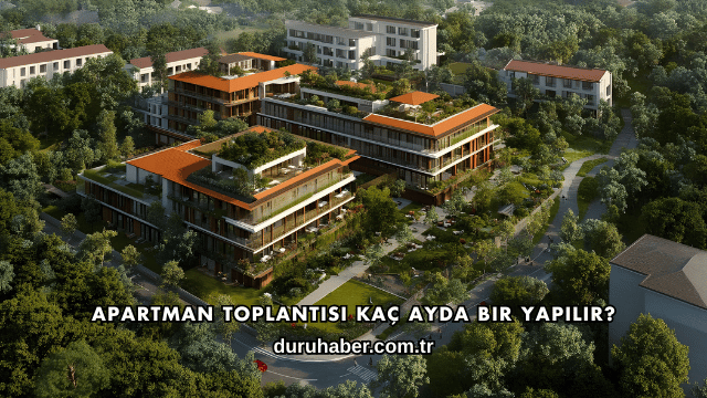 Apartman Toplantısı Kaç Ayda Bir Yapılır?
