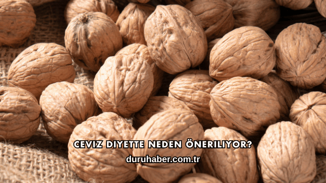 Ceviz Diyette Neden Öneriliyor?