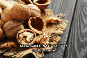 Ceviz Ezmesi Nasıl Yapılır?