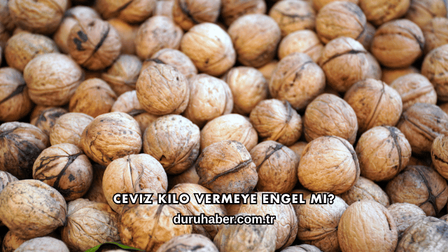 Ceviz Kilo Vermeye Engel mi?