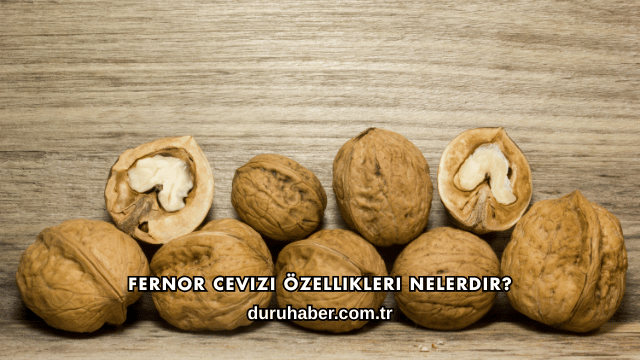 Fernor Cevizi Özellikleri Nelerdir?
