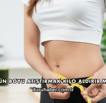 Gün Boyu Atıştırmak Kilo Aldırır mı?