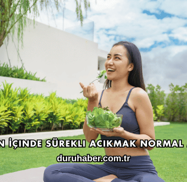 Gün İçinde Sürekli Acıkmak Normal mi?