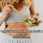 Öğle Yemeğinden Sonra Tatlı İsteği Neden Artar?