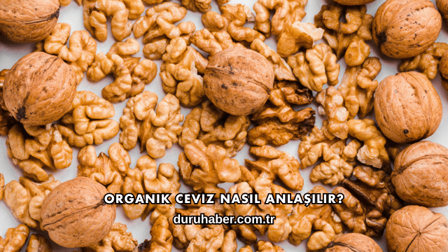 Organik Ceviz Nasıl Anlaşılır?
