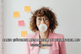 Sakız Çiğnemek Metabolizmayı Hızlandırır mı?