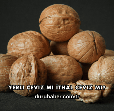 Yerli Ceviz mi İthal Ceviz mi?